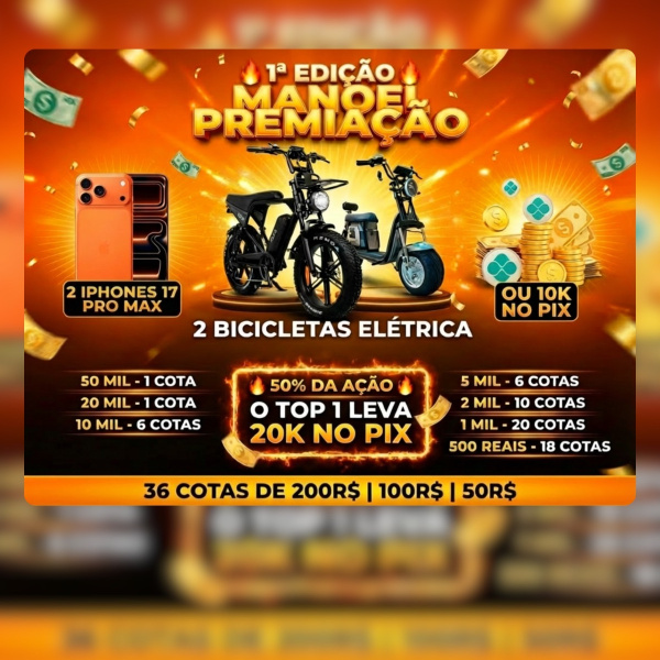 MANOEL PEDREIRO PREMIAÇÃO 